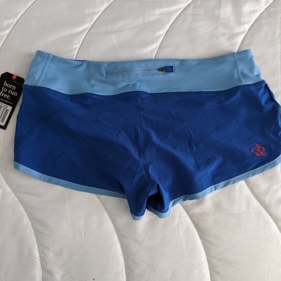 SOLD- Runin Rabbit running shorts - Picture 2 of 3